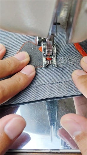 method of patching a hole in cloth #sewingtechniques