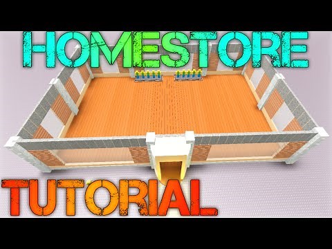 ROBLOX Building Tutorial: How to Make a Homestore! (Best 2015 Commentary)