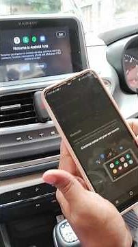 Connecting Android Auto for First time in Tata Altroz #shorts #androidauto #tataaltroz