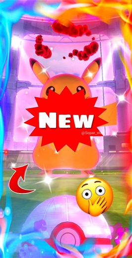 Finally✨ Guys Beautiful Dynamax Pikachu Raid in pokemon go.. 😳#soparstart #pokemon #pokemongo