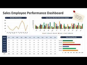 Sales Employee Performance Dashboard PowerPoint Template | Kridha Graphics