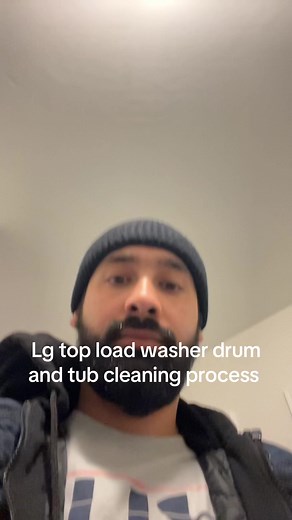 Lg Washer Drum and Tub Deep Cleaning Process