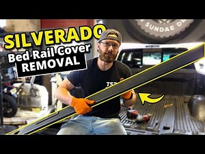 How to Remove 2014-2019 Silverado and Sierra Bed Rail Covers