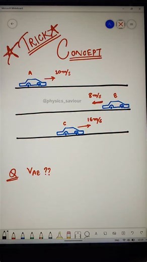 Physics Saviour on Instagram: "Relative velocity trick. . . . . . #viral #trending #reelsalgorithm2025 #millionviewschallenge #physics #allen #kota #jeemains #neet #cbse #education #students #teenager #genz"