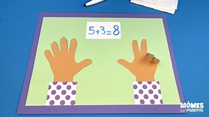 Tuto Bricolage (maternelle) - Set pour compter sur les doigts