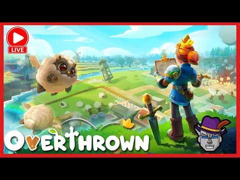Overthrown 1.0 FIRST LOOK 👑 Chaos City Builder w/ Friends!