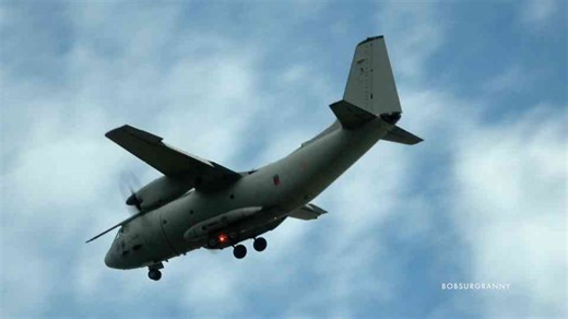 The aggressive C-27J Spartan landing that stunned RIAT spectators