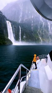Have you been on a Milford Sound boat tour? IG: angelaliggs #travel #reels #Amazing | Be There