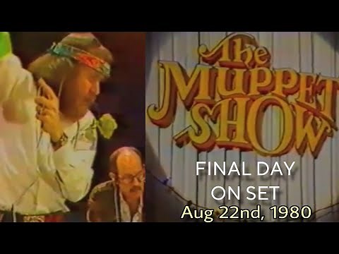 The Muppet Show FINAL DAY on Set, Elstree London. 1980