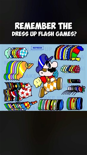Remember the old 2000s Dress Up Flash Games?