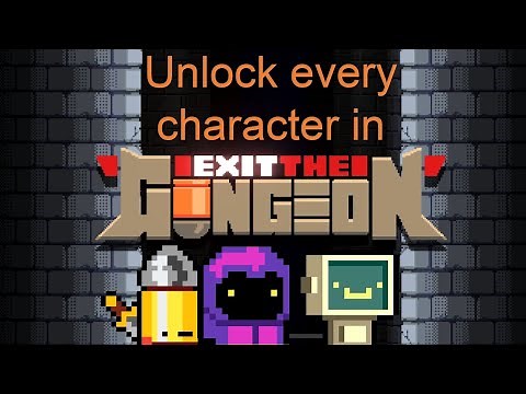 How to unlock every character in Exit the Gungeon