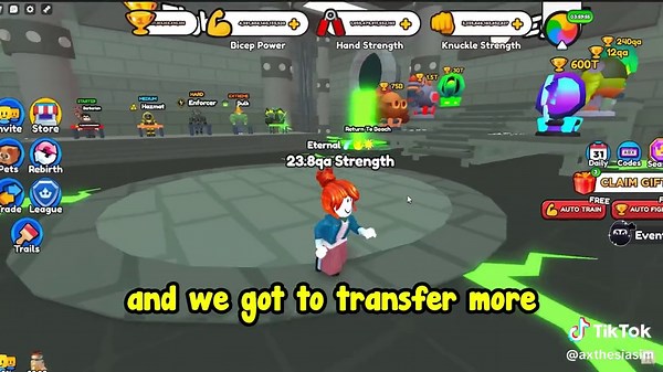 NOOB Defeats THE MUTANT BOSS & UNLOCKED MUTATION WORLD! - Arm Wrestling Simulator Roblox Update #arm #wrestling #roblox #op #wow