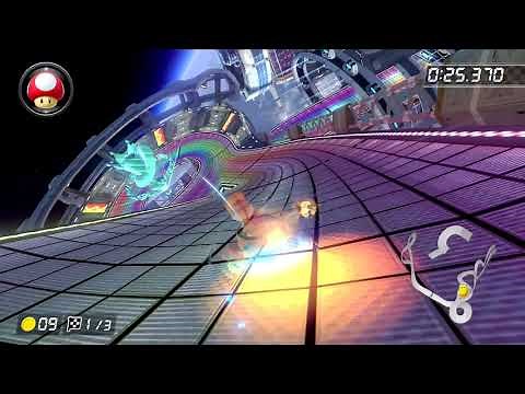 Rainbow Road [200cc] - 1:33.451 - BabyDrachi (Mario Kart 8 Deluxe World Record)