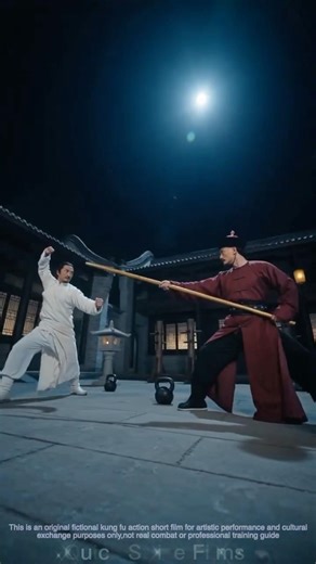 Shadowless Kick vs Eight Trigrams Staff • Kung Fu Showdown #kungfu