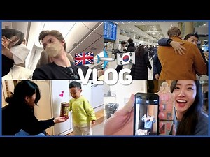 🇬🇧#109(ENG)We're finally going to Korea🇰🇷 l 드디어 한국🇰🇷 1년 반 만에 이모를 만난 조카, 선물쇼핑🎁 월드컵 응원⚽️
