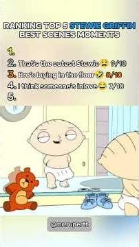 Top 5 Times Stewie Stole the Show 😂 | Family Guy Compilation #stewiegriffin #familyguy #funnymoments