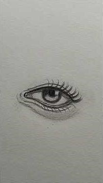 How to draw eye 👁️ #shorts #viral #trending #eyes