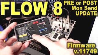 Behringer Flow 8 V11749 First Look Pre Post Fader Mon Sends Firmware Update Mp3 & Mp4 Download