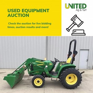 If you haven't already, make sure you check out our online auctions to get great deals on gently used equipment! We have hundreds of items to bid on during auction time. Find the next sale ➡️ https://www.unitedagandturf.com/used-equipment/ | United Ag & Turf