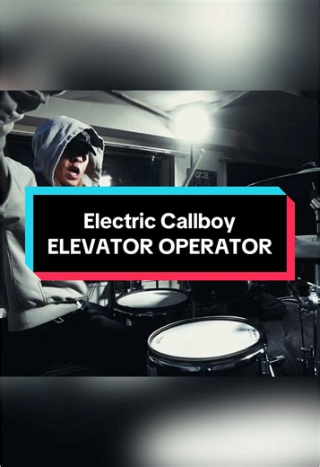 Electric Callboy's ELEVATOR OPERATOR Drum Cover