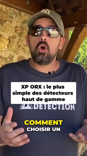 Le XP ORX, c’est le haut de gamme simple. Puissance, précision et légèreté, sans réglages compliqués. 🎯 #maisondeladetection #xporx #detecteurdemetaux #xpmetaldetectors