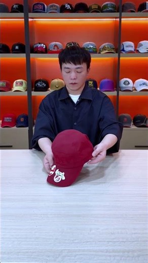 All-Red Curved Brim Baseball Cap 🧢 | Clean Embroidered Red Hat Style#neweracap #fitteds #59fifty