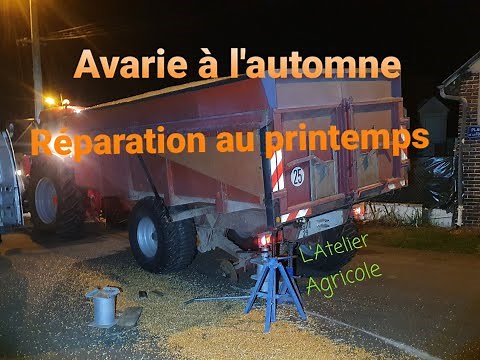 Réparations sur ma vieille remorque Raybach