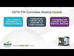 Cleanliness Testing for Medical Devices: Updates and Trends