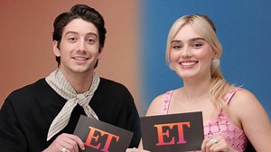 Milo Manheim and Meg Donnelly interview each other about 'Zombies 4: Dawn of the Vampire,' premiering July 10 on Disney Channel and streaming July 11 on Disney . | Entertainment Tonight