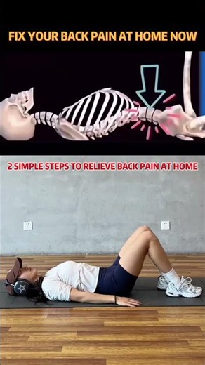Say Goodbye to Back Pain At Home Now