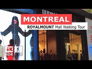 [ 4K ] Experience ROYALMOUNT Mall in 2025 | Montreal, Quebec, Canada 🇨🇦