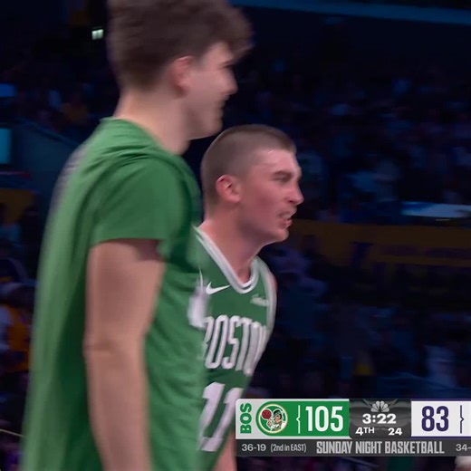 Payton can't be contained and JT LOVES it ☘️☘️☘️ | Boston Celtics