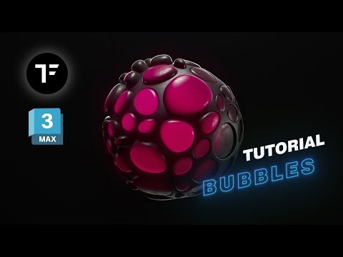 Abstract Bubbles Tutorial in 3D Max + Tyflow