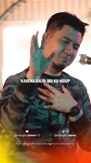 Shinta Rosari - Kar'na Salib-Mu #christianshorts #worshipmusic #shorts