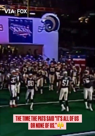 Pats Intro That Set the Tone for Super Bowl XXXVI