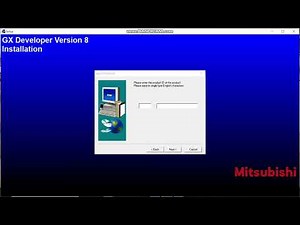 কিভাবে Mitsubishi PLC GX developer ইন্সটল করতে হয়।How to install Mitsubishi PLC GX developer FX1NC