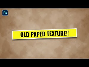 Create a Realistic Old Paper Texture Background for Any Design