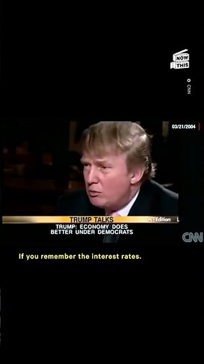 Donald Trump in 2004: Democrats Are Better for U.S. Economy