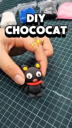 DIY Chococat Polymer Clay Tutorial ✨ Kawaii Crafts #diy #chococat