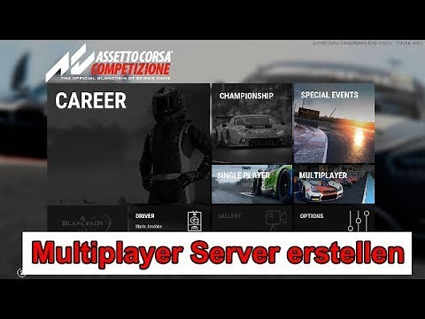 Assetto Corsa Competizione Multiplayer Server erstellen - Portfreigabe Speedport W724V