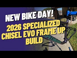 New Bike Day! 2026 Specialized Chisel EVO - Frame Only Option - Gloss Mauve Metallic - Size Large