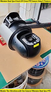 9.7K views · 61 reactions | No need for multiple cameras anymore! This single Hikvision PTZ offers dual lenses and 25X zoom power. With its powerful built-in speaker and 12V supply, it's perfect for showrooms or home security. Upgrade your surveillance today! #Hikvision #CCTV #PTZCamera #SecuritySystem #DualLens #Surveillance #TechReview #HomeSecurity #OutdoorCamera | Bangla Electrical project | Facebook