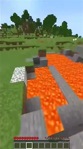 Minecraft 1 block one step