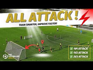 Pro Level ALL ATTACK Drill in Tight Spaces (Transform Decision Making in 3 Phases)