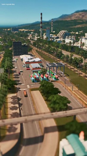 Boosting Industrial Growth with Rail Transport in Cities Skylines