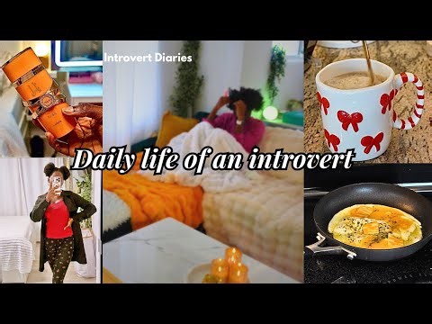 ✨A REALISTIC day in my life as an INTROVERT✨ [cozy & peaceful self-care day]