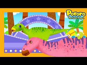Pororo Dino Adventure | Meet Brave Baby Iguanodon | Sharp Thumb Dinosaur | Pororo Dinosaur Animation