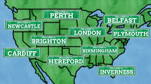 Cities in the United States That Have the Same Names as Those in the United Kingdom