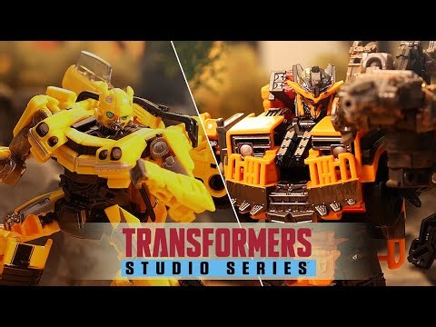 Transformers rise of the beasts stop motion - Bumblebee vs Terrorcons (studio series)