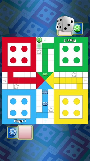 Ludo king 🫅2Players game play 🤩🤩#vairal #geming #ludo king